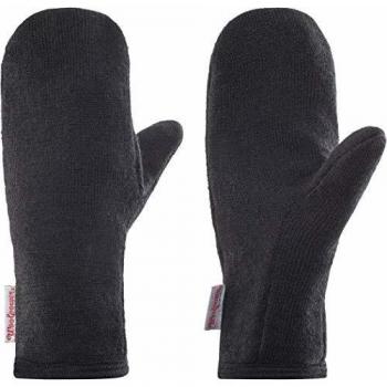 Manoplas de Lana Merino Woolpower 400 - Negro - Talla L