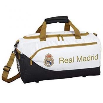 Real Madrid CF 711954553 Bolsa de Deporte, Juventud Unisex, Blanco, Único
