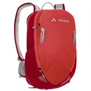 VAUDE Rucksack Cluster - Mochila de ciclismo, color rojo, talla 42 x 27 x 22 cm, 13 l