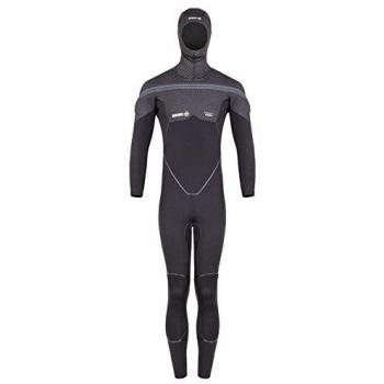 Traje Húmedo Beuchat Med 8/7 mm con Cierre en la Espalda para Pesca Submarina Talla XL