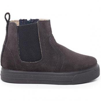 Botas de Niño con Suela Ancha, Cremallera y Elástico