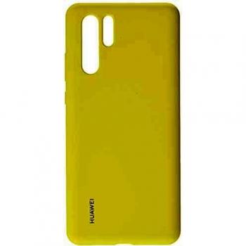 Huawei Fundas - Carcasa de silicona para Huawei P30 Pro, Color Amarillo