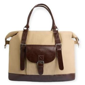 Bolsa de Viaje Clásica Khaki para Hombre Silbon