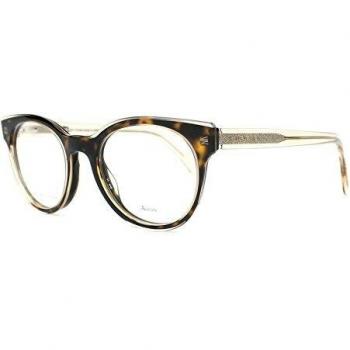 Tommy Hilfiger Women's Prescription Eyewear Frame brown havana - beige Small