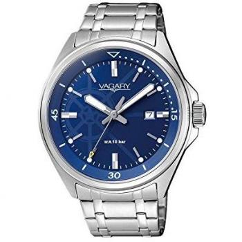 Reloj Vagary IB7-911-71 para Mujer - Diseño Elegante - Resistente al Agua - Correa de Cuero Genuino - Movimiento de Cuarzo