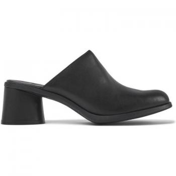 Zuecos de Mujer Camper KIARA K201561 | Elegantes Mules de Piel con Tacón de Bloque