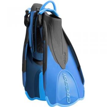 Cressi Aletas de Buceo Maui Short Unisex Azul/Celeste, Talla S/M (38/41 EU)