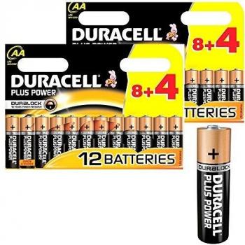 DURACELL Plus MN1500 - Pilas AA de Larga duración