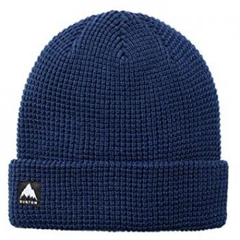 Gorro Waffle Azul para Hombre de Burton - Gorro Reciclado con diseño waffle