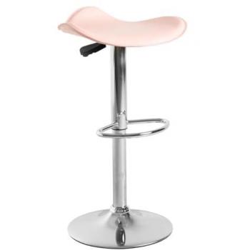 Taburete Hidráulico Rosa Rox - Ideal para Cocina