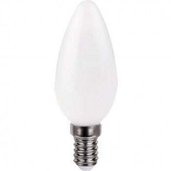 Bombilla LED Vela Opal E14 4W 470 Lúmenes Luz Cálida