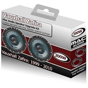 Opel Zafira Puerta trasera Altavoces Mac Audio Altavoces de coche kit 200 W + adaptador Pods