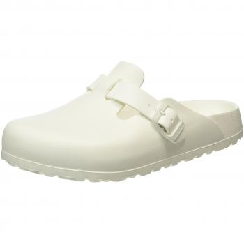 Birkenstock Boston EVA White Clogs for Women, Size 41, Color: White Patent