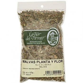 LA FLOR DEL PIRINEO MALVAS PLANTA Y FLOR