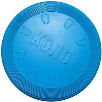 KONG - Puppy Flyer - Disco Volador de Caucho para dentición Cachorros Pequeños