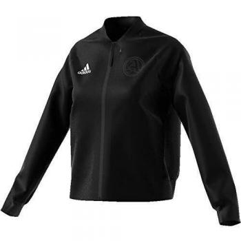 adidas V Bomber W Chaqueta, Mujer, Negro/Blanco, 36