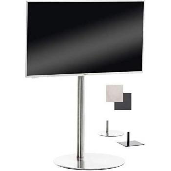 Soporte Universal de Pie para TV de Plasma 32-65 con Base Redonda de Acero Inoxidable