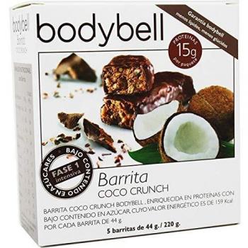 Bodybell Barritas Coco Crunch 5 unidades