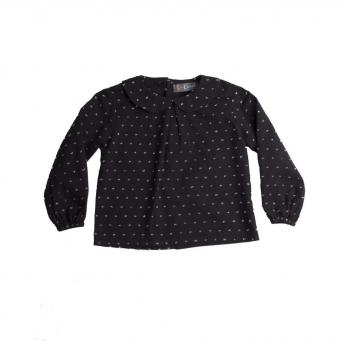 CAROLO BABY Camisa Bebé CaroloBaby Cuello Bebé EN Tejido de Plumetis