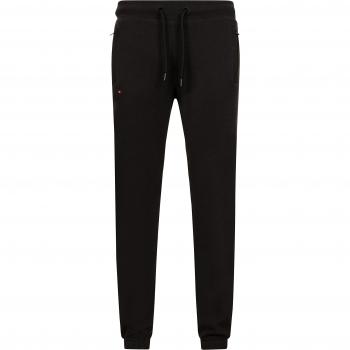 Superdry Hombre Orange Label Urban Joggers, Negro, Small