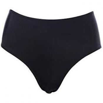 Superdry Mujer Braguita de Bikini de Cintura Alta Edit Negro 36
