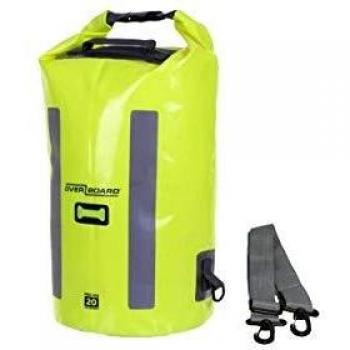Overboard Pro-Vis Bolsa Estanca, 74 cm, 20 litros, Fluro Yellow