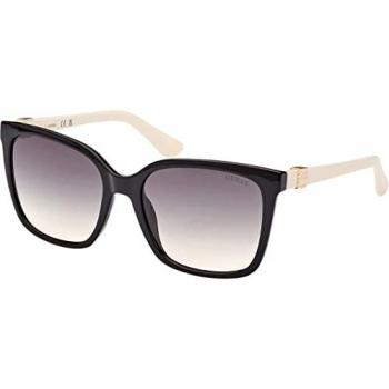 Guess Stylish Black Gradient Sunglasses GU7865 05B, Size: 57 MM, Color: Black
