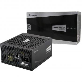 Seasonic SSR-650PD - Fuente de alimentación, Color Negro