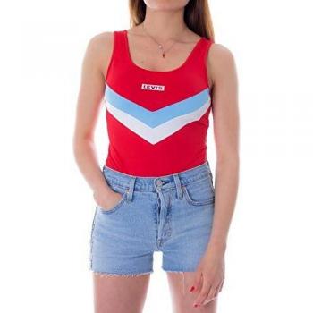 Body Levis Florence Rojo Mujer L Rojo