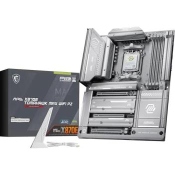 Placa Base MSI MAG X870E Tomahawk MAX WiFi PZ AM5, DDR5, ATX, Wi-Fi 7, PCIe 5.0, Soporte Ryzen Serie 7000/8000/9000