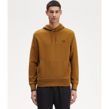 Sudadera Fred Perry Marron Tipped Hooded Sweatshirt
