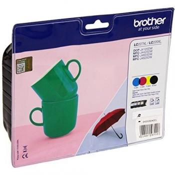Brother LC-227XL - Cartucho de tinta negro, cian, magenta, amarillo