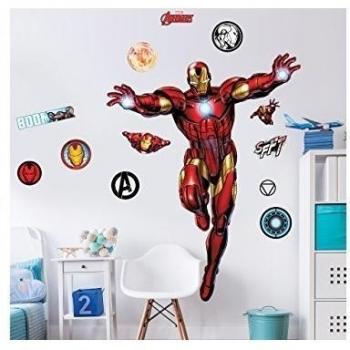 Walltastic - Marvel Iron Man grande Character juego de adhesivos de pared