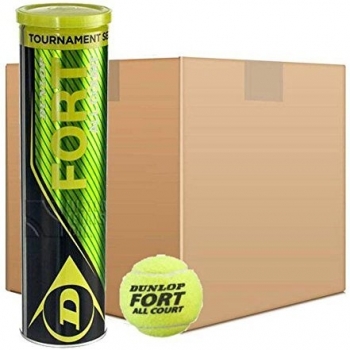 Dunlop Fort All Court Pelotas de Tenis, 4 Unidades, Unisex