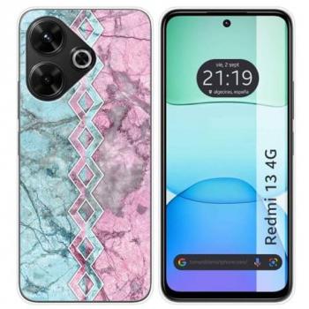 Funda de Silicona para Xiaomi Redmi 13 4G Diseño Mármol 08