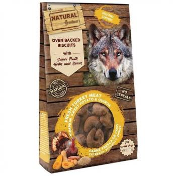 Natural Greatness Galletas Digestive Support Pavo, Calabaza, Boniato y Quinoa 100 gr.