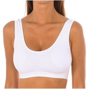 Top de encaje de microfibra bamboo con escote redondo 707 para mujer