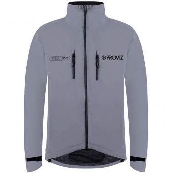Proviz Men's Reflect 360 Cycling Jacket Proviz - Silver/Reflective, Large, Silver