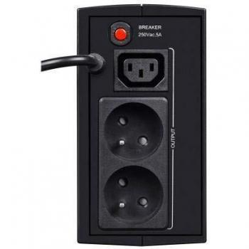 Ever DUO 350 AVR Line-Interactive UPS (0.35 kVA, 245 W, 2 AC Outputs)