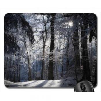 Alfombrilla de ratón tamaño grande 16023 diseño de playa Art Lightning Natural de woodwoorm por encima el océano Eco diseño de goma en forma de alfombrilla de ratón de alta de ordenador accesorios calidad y resistente alfombrilla de ratón alfombril