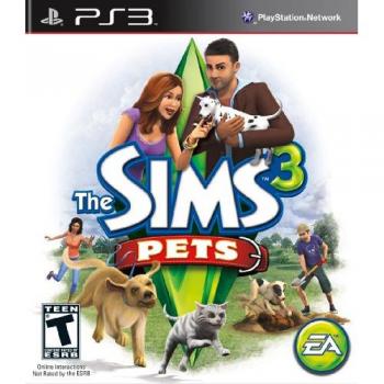 Sims 3: Pets - Juego para Consola Sony PlayStation 3 PS3, incluye expansión de mascotas, gráficos en 3D, personalización de personajes y mascotas, modo multijugador, compatibilidad con trofeos de PS