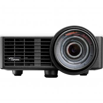 Optoma ML1050ST - Proyector LED Ultra Corto, 1000 Lúmenes, 20000:1 Contraste, Formato 16:10, Color Blanco