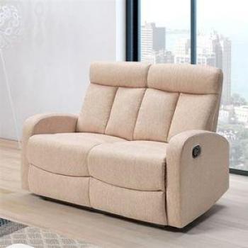 Sofá Relax Siberia 2 Plazas Beig 100X128x95 Cm