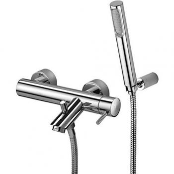Mezclador Externo para Bañera Paffoni Light con Desviador Cromado LIG022CR