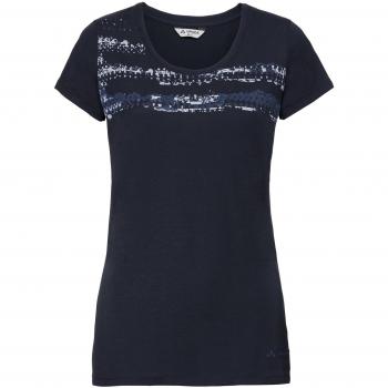 VAUDE Women 's Gleann Camiseta V – Camiseta, Primavera/Verano, Mujer, Color Eclipse, tamaño XX-Large