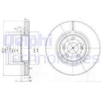 Disco de freno DELPHI BG9016 con características de alta calidad, diseño optimizado para una mejor disipación del calor, resistencia a la corrosión y rendimiento superior en condiciones exigentes