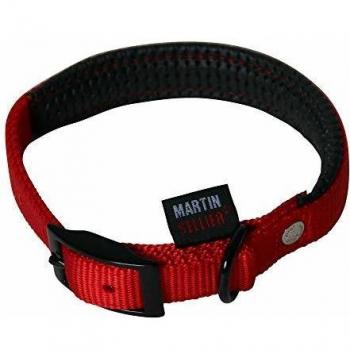 Martin sellier collar confort nylon 934 rojo 16mm 35cm