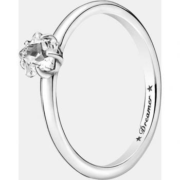 Anillo Solitario Estrella Brillante Celestial en Plata de Ley - Pandora 48