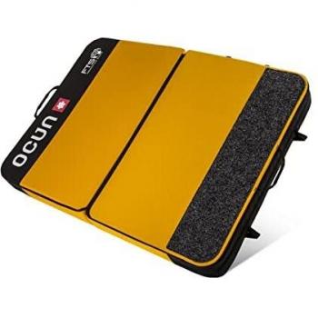 Ocun Dominator FTS Crash Pad Almohadilla de Choque Amarilla 100 x 132 cm Unisex