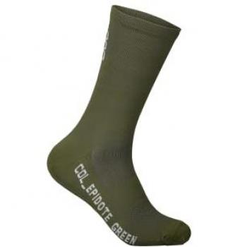 Calcetines de ciclismo POC Vivify Long Epidote Green S